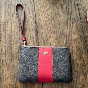 Like new Coach Wristlet